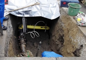 金沢市水道管工事