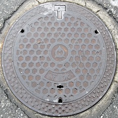 勝山市マンホール