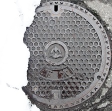 勝山市マンホール