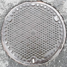 勝山市マンホール