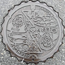 輪島市マンホール