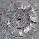 付知町仕切弁マンホール