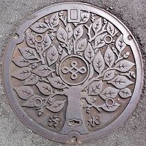 西尾市マンホール