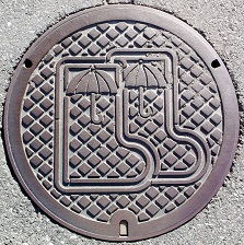 多摩市マンホール