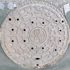 所沢市マンホール