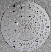 所沢市マンホール