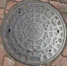 所沢市マンホール