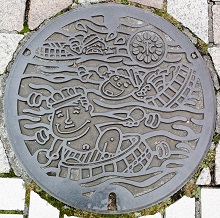 伊東市マンホール