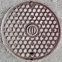 湯河原町マンホール