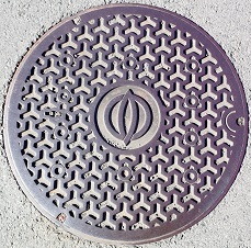 湯河原町マンホール