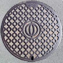 湯河原町マンホール