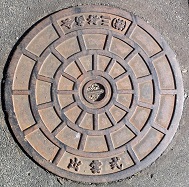 湯河原町マンホール