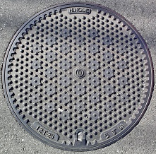 湯河原町マンホール