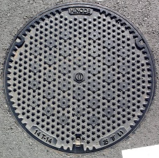 湯河原町マンホール