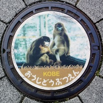 神戸市王子動物園マンホール