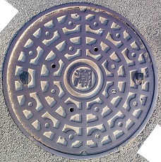 潮来市マンホール