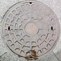 蒲原町マンホール