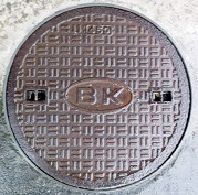 蒲原町マンホール