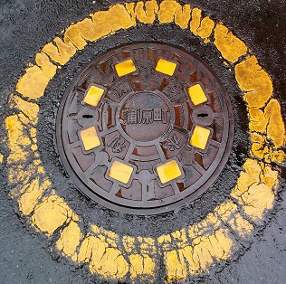 蒲原町防火水槽