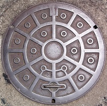 大宰府市マンホール