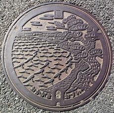 岡垣町マンホール