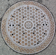 岡山市マンホール