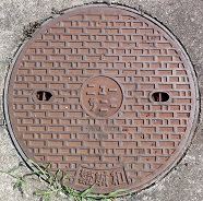 遠賀町マンホール