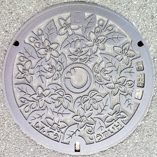 新宮町マンホール