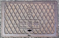 新宮町マンホール