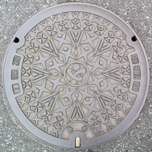 深谷市マンホール