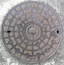 熊谷市マンホール