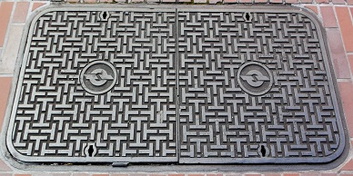 電電公社NTTマンホール