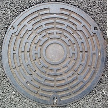 久米南町マンホール