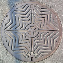 岡山市マンホール