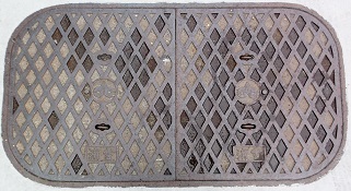 北上市消雪マンホール