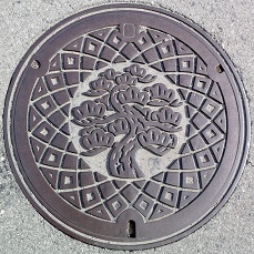 黒磯市マンホール