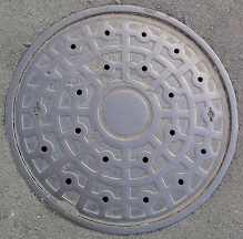 南河内町マンホール