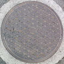 南河内町マンホール