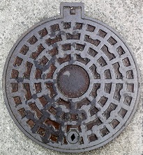 安芸津町マンホール