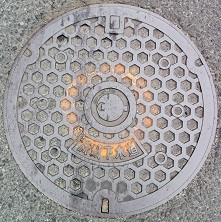 奈良県流域下水道マンホール