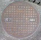 蒲生町マンホール