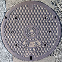 熊谷市マンホール