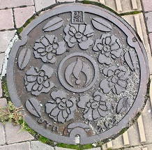 牛津町マンホール