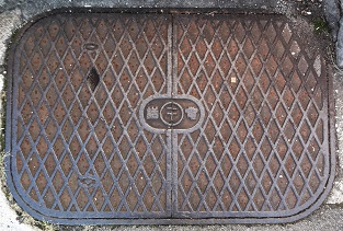 逓信省マンホール