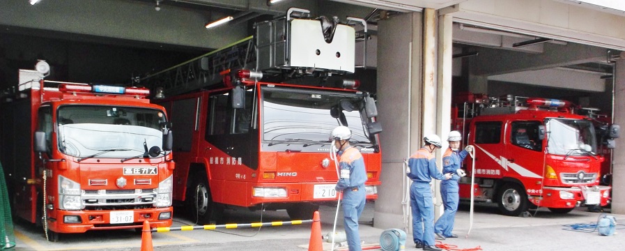 船橋市消防局消防自動車