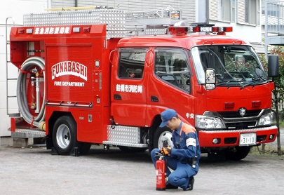 船橋市消防局消防自動車