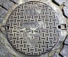 ポルトガルリスボンマンホール