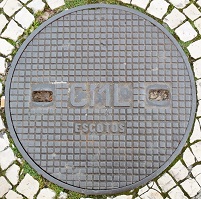 ポルトガルリスボンマンホール