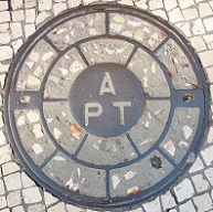 ポルトガルリスボンマンホール