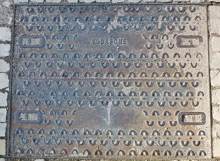 ポルトガルリスボンマンホール